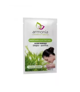 Mascarilla facial de algas y arcilla