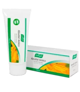 Gel tópico Absolut Arnica con extracto de flores frescas de Arnica montana de cultivo biológico certificado.