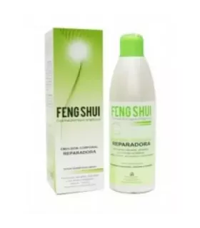 Emulsión corporal reparadora Feng Shui para pieles sensibles y atópicas.
