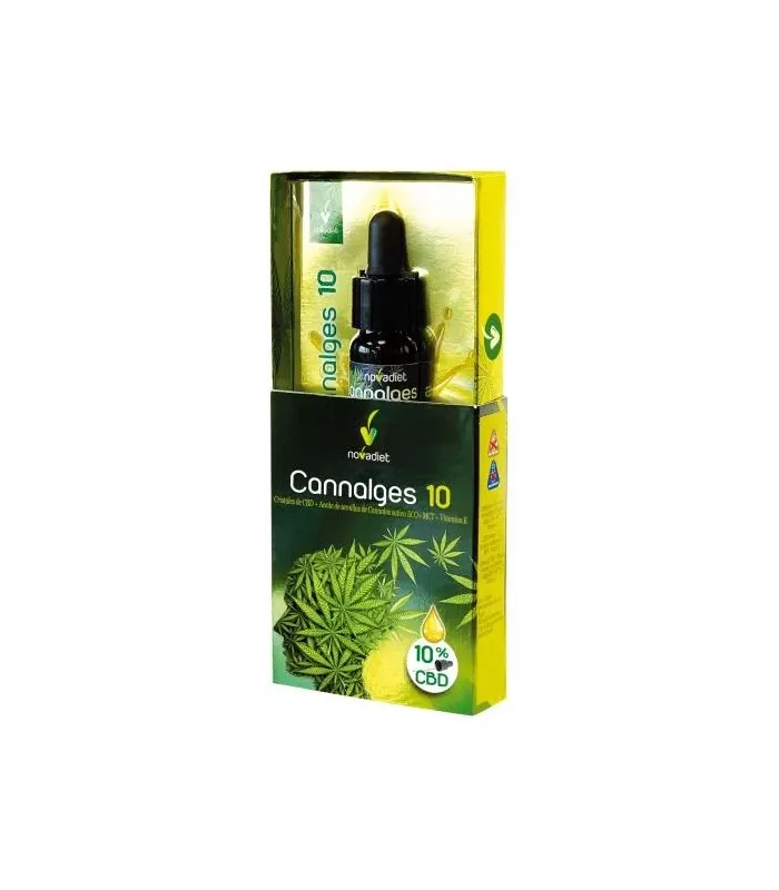 Aceite corporal Cannalges de Novadiet