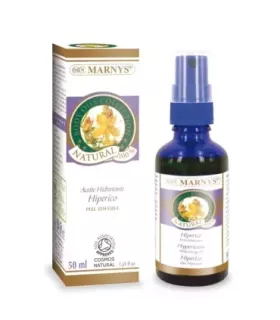 Aceite hidratante para pieles irritadas por eritema solar.