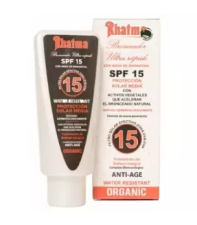 Bronceador corporal para bronceado rápido e intenso en pieles morenas