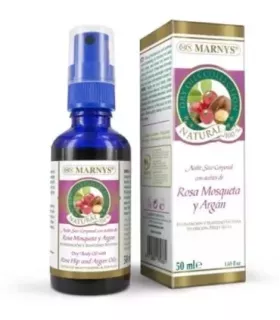 Aceite seco de rosa mosqueta y argán