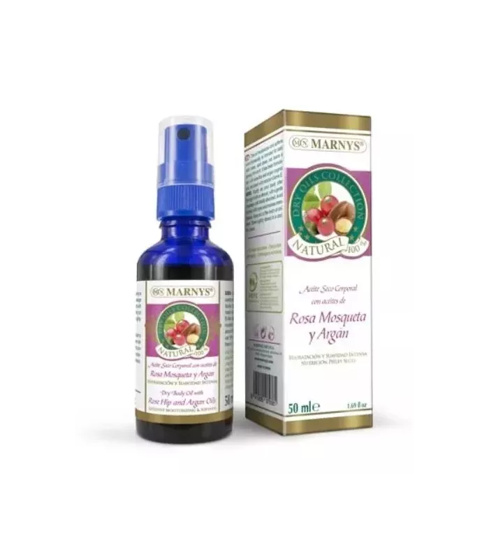 Aceite seco de rosa mosqueta y argán