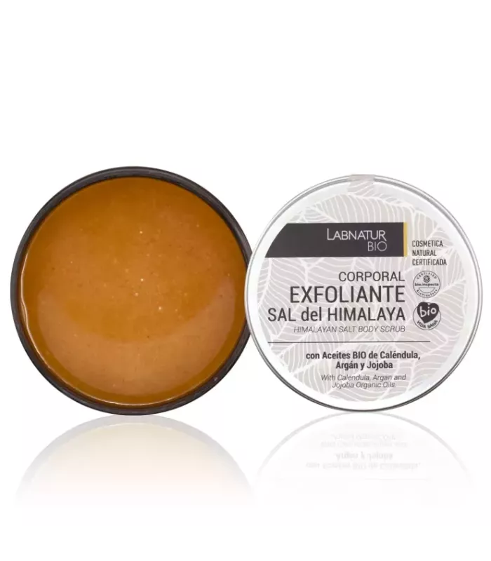 Exfoliante Corporal de Sal del Himalaya con aceites bio