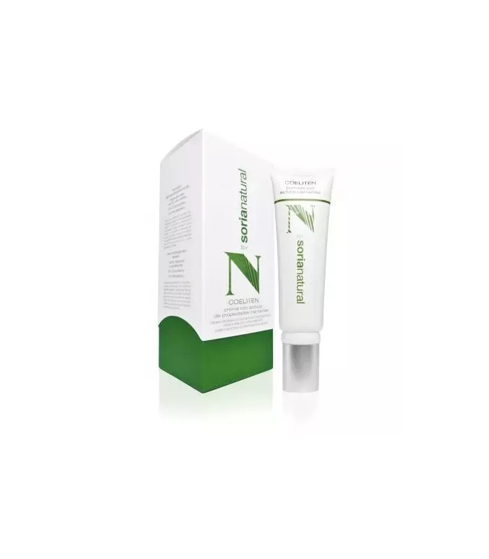 Crema calmante con Aloe Vera y extractos de plantas para aliviar la irritación de la piel.