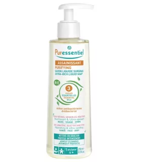 Jabón Puressentiel de 250 ml con 3 aceites esenciales