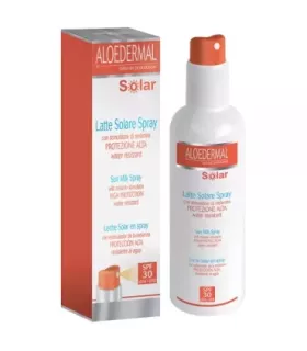 Leche solar corporal SPF 30 en pulverizador
