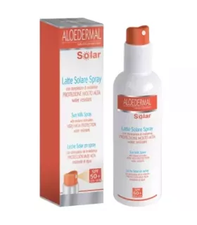 Leche solar SPF 50+ con pulverizador