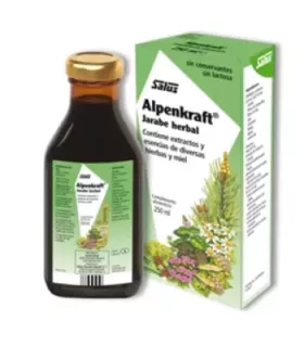 Jarabe natural para la salud de las vías respiratorias