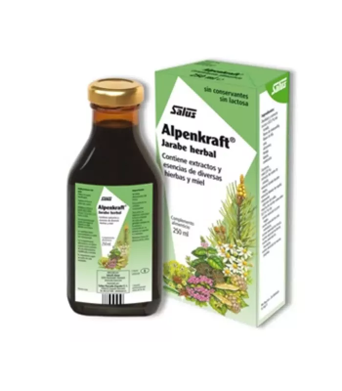 Jarabe natural para la salud de las vías respiratorias
