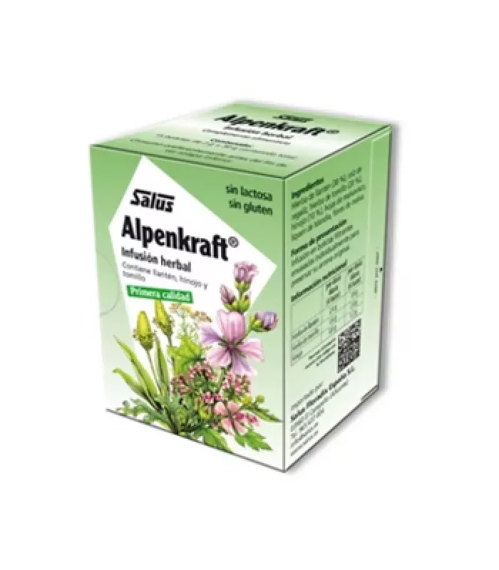 Infusión Alpenkraft para la salud de las vías respiratorias