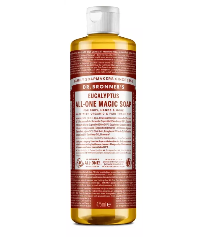 Jabón líquido de eucalipto Dr. Bronner's
