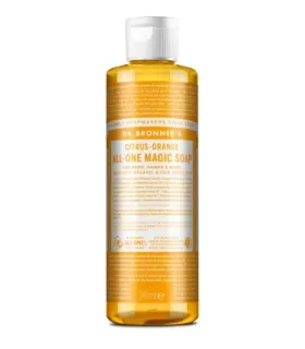 Jabón líquido cítrico-naranja bio de 240 ml de Dr. Bronner's