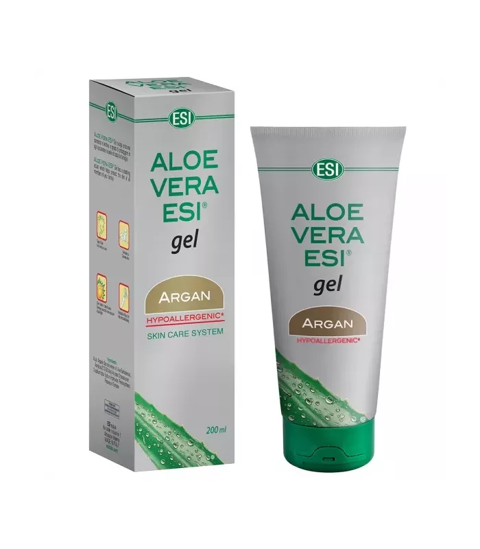 Gel de aloe vera con aceite de argán