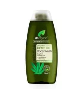 Gel de baño revitalizante y reparador con aceite de cáñamo orgánico y extracto de saúco