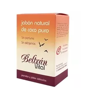 Pastilla de jabón 100% aceite de coco
