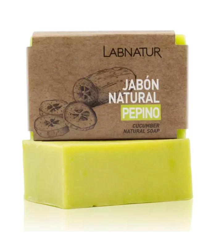 Jabón Natural de Pepino: refrescante