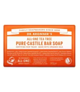 Jabón Líquido de Castilla Dr. Bronner's con aceite de árbol del té