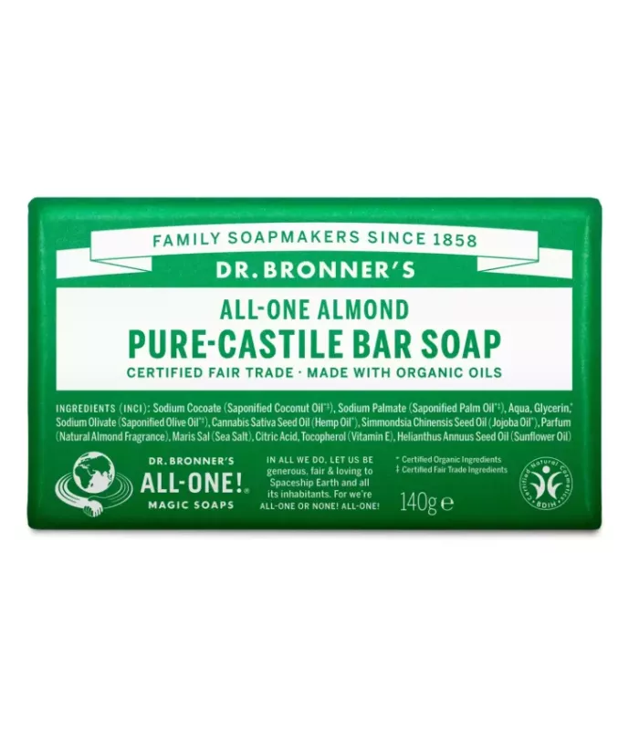 Jabón Líquido de Castilla de Almendra del Dr. Bronner's