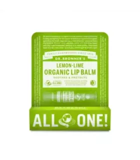 Bálsamo labial 100% natural de Dr.Bronner's con cera de abeja