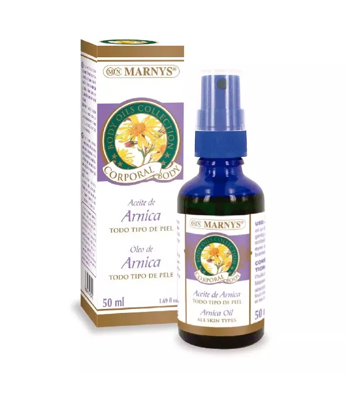 Aceite de Árnica para desinflamar e hidratar la piel