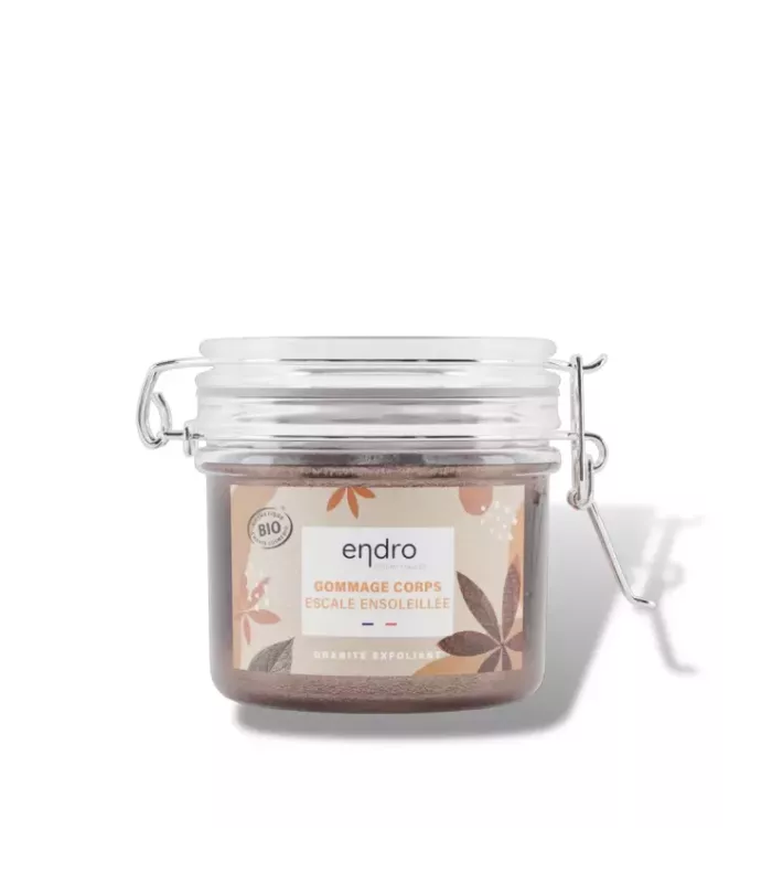 Exfoliante corporal natural con textura granítica