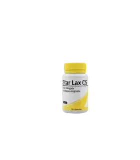 Imagen de un producto con frángula y cáscara sagrada para el mantenimiento del sistema digestivo.