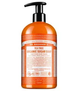 Jabón de azúcar de árbol del té Dr. Bronner's