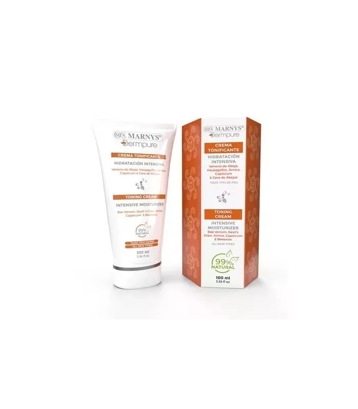 Crema tonificante Marnys para una piel luminosa y tonificada
