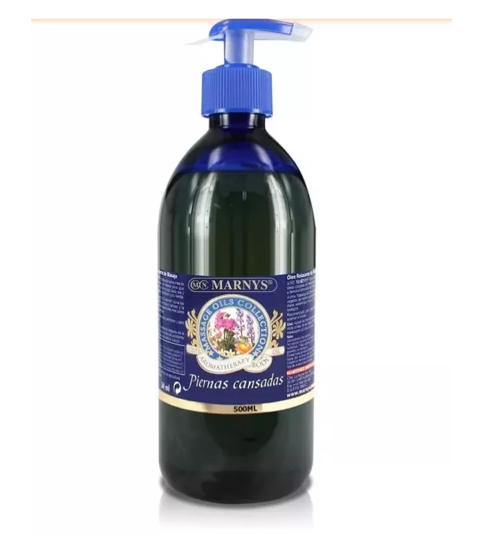 Aceites esenciales naturales para aliviar piernas cansadas y reducir hinchazón.