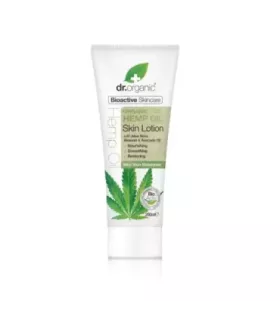 Loción nutritiva y suavizante para piel deshidratada con aceite de cáñamo