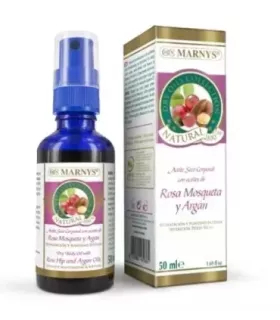 Aceite seco de rosa mosqueta y argán