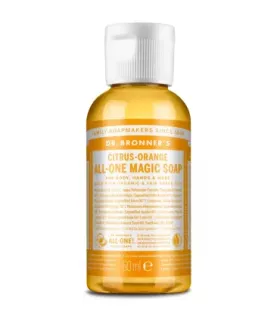 Jabón líquido Dr. Bronner's de cítricos y naranja
