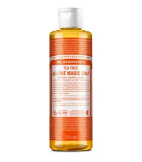 Jabón líquido bio de árbol del té Dr. Bronner's
