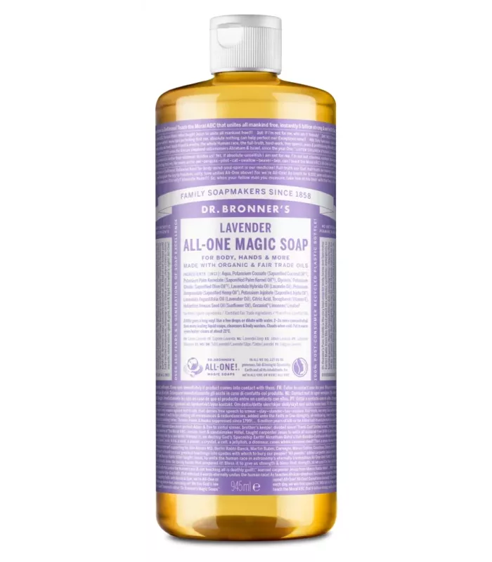 Jabón líquido de lavanda Dr. Bronner's