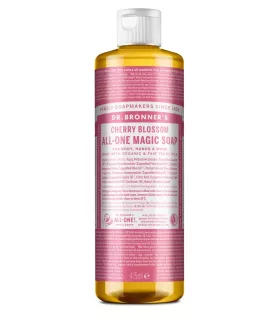 Jabón líquido bio de 475 ml con aroma a flor de cerezo