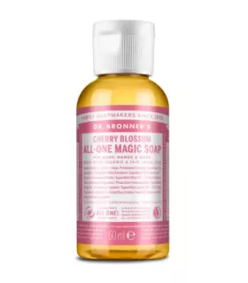 Jabón líquido bio de 60 ml con aroma a flor de cerezo