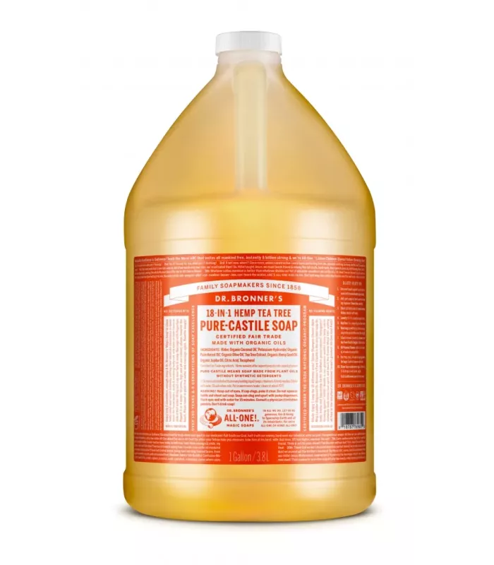 Jabón líquido de árbol del té Dr. Bronner's