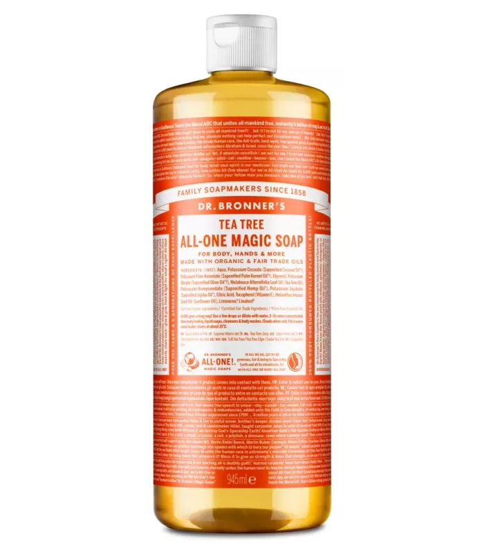 Jabón líquido bio de 945 ml con aceite de árbol de té