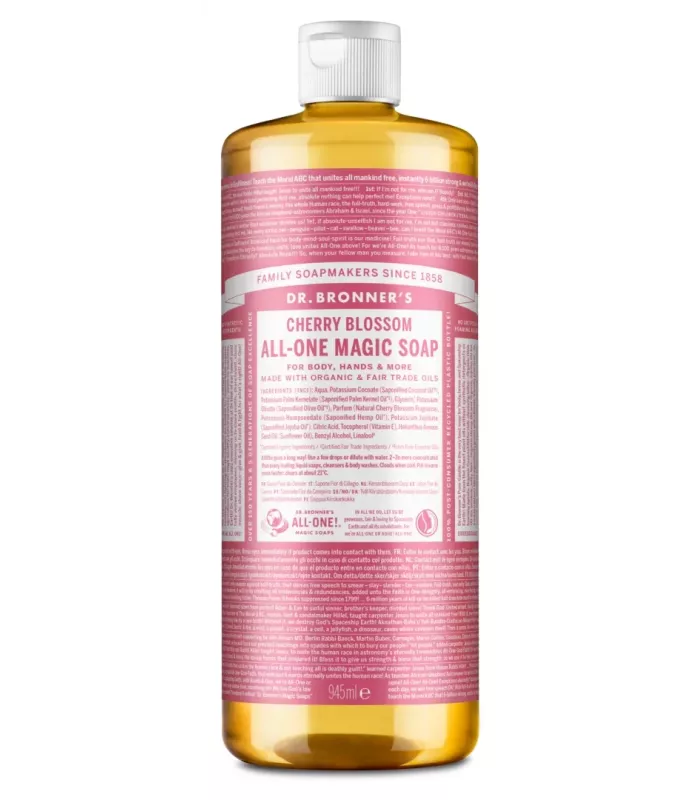 Jabón líquido bio de 945 ml con aroma a flor de cerezo
