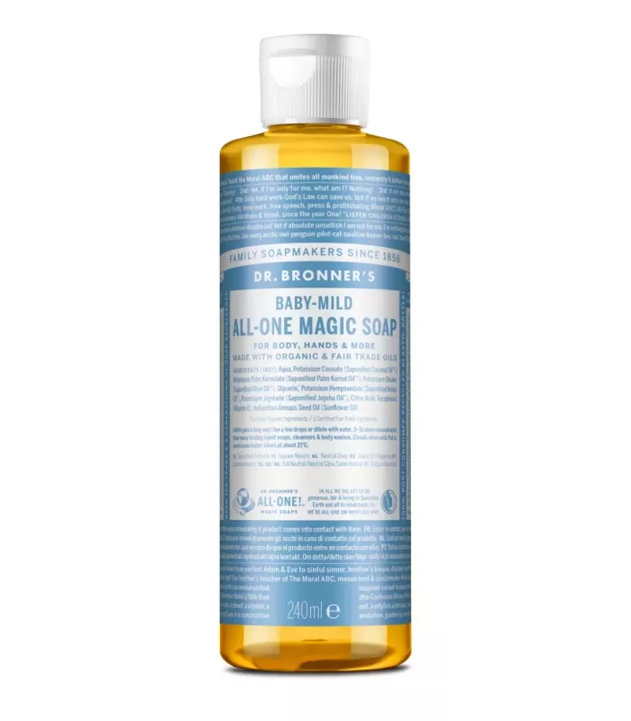 Jabón líquido neutro Bio 240 ml Dr. Bronner's