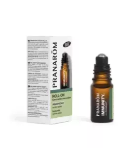 Roll on olfativo IMMUNITY con aceites esenciales para potenciar el sistema inmunológico y reducir la fatiga.
