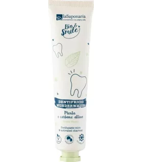 Pasta de dientes blanqueadora WonderWhite con menta y carbón activo.