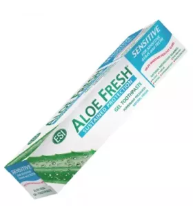 Dentífrico en gel natural para dientes y encías sensibles