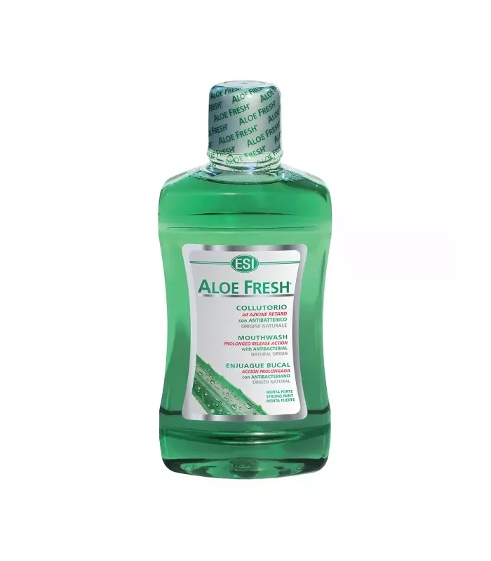 Colutorio natural antibacteriano con aloe vera