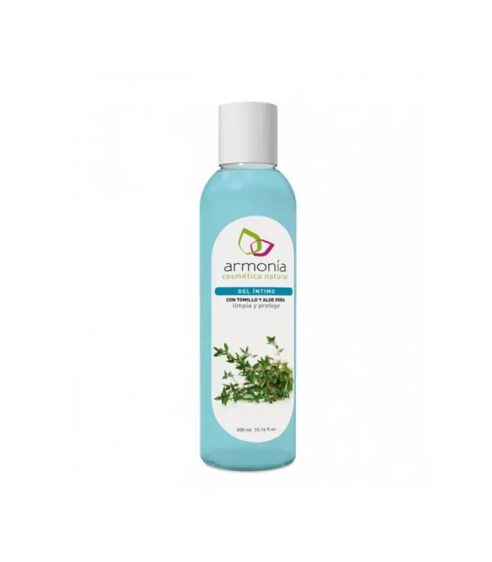 Gel íntimo suave de 300ml con Aloe vera y Tomillo