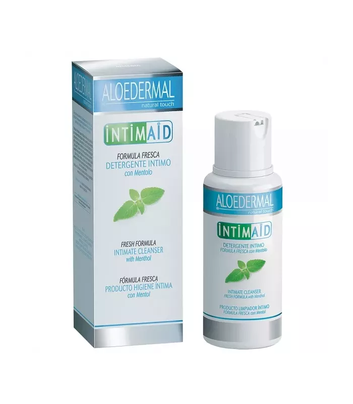 Limpiador íntimo natural con Aloe Vera y mentol
