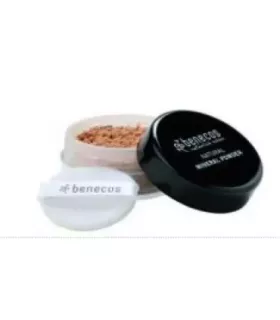 Maquillaje Mineral en Polvos ecológico Medium Beige de Benecos