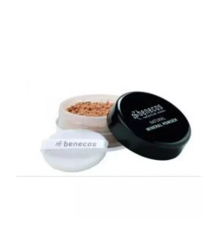 Maquillaje Mineral en Polvos ecológico Medium Beige de Benecos
